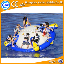 Jogos de água inflável semi barco barco insuflável discoteca